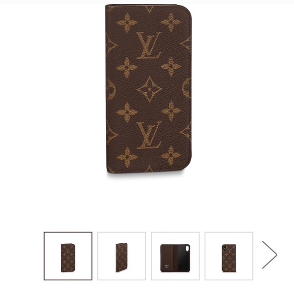 Louis Vuitton Accessories - iPhone X Max Louis Vuitton Folio case Louis Vuitton Accessories - iPhone X Max Louis Vuitton Folio case